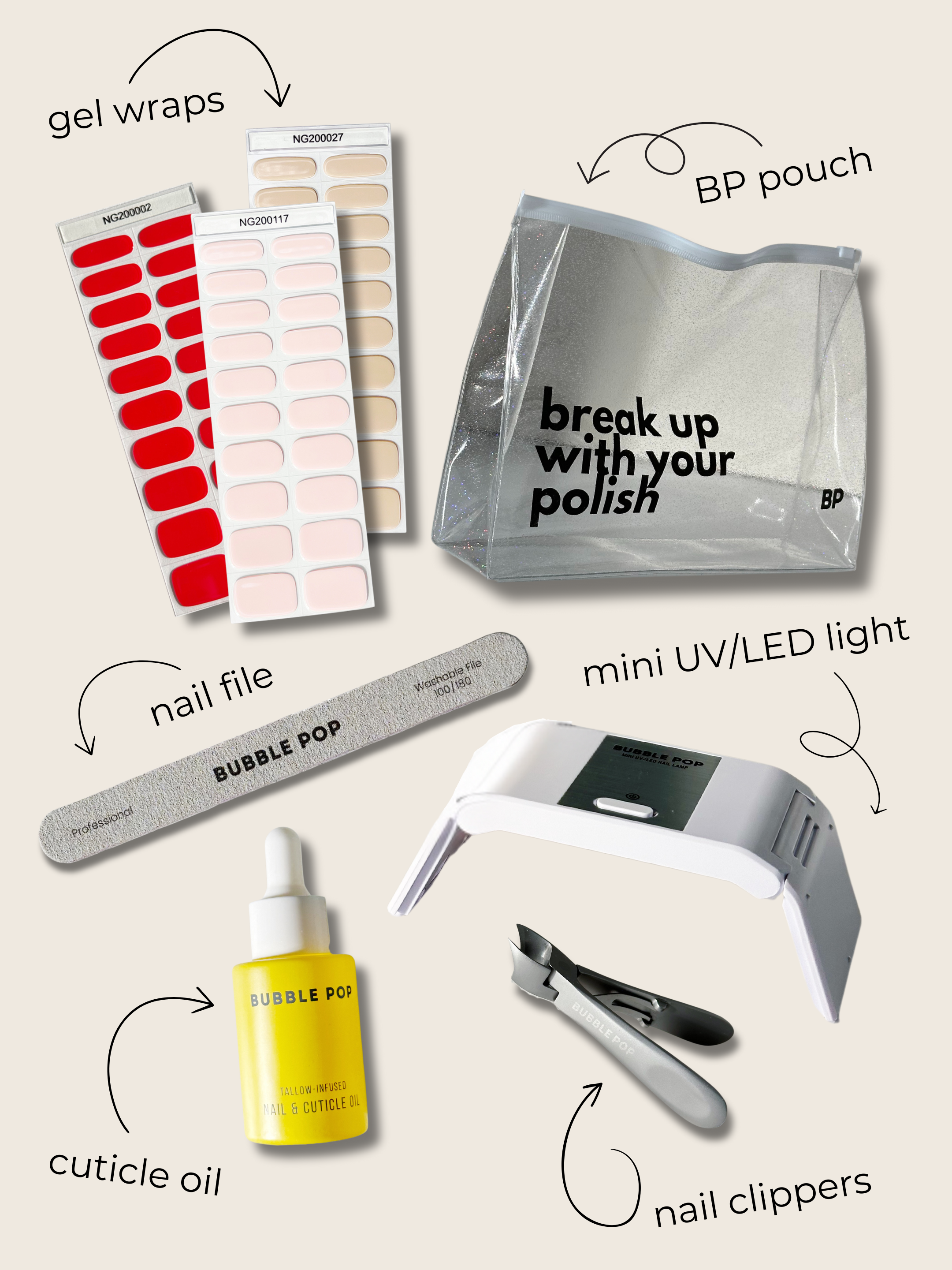 Gel Wrap Starter Kit